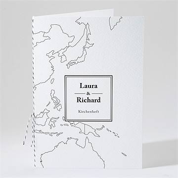 Kirchenheft Hochzeit die weite welt