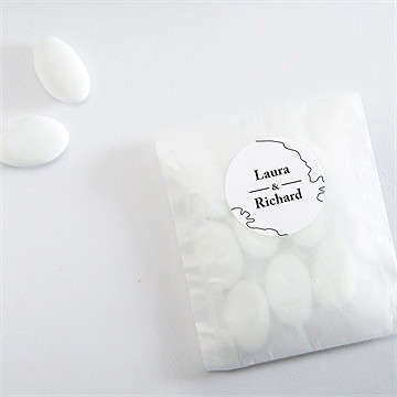 Aufkleber Hochzeit die weite welt - Vue 4