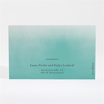 Antwortkarte Hochzeit lagune - Vue 2