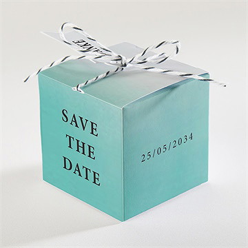 Geschenkbox Hochzeit Lagune - Sicht 2