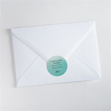 Aufkleber Hochzeit Lagune - Vue 3