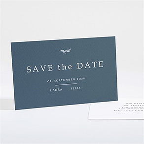 Save the Date Karte goldkranz