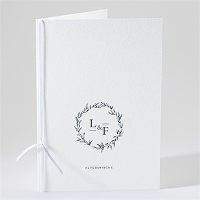 Kirchenheft Hochzeit goldkranz