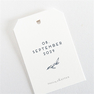 Geschenkanhänger Hochzeit goldkranz - Vue 3