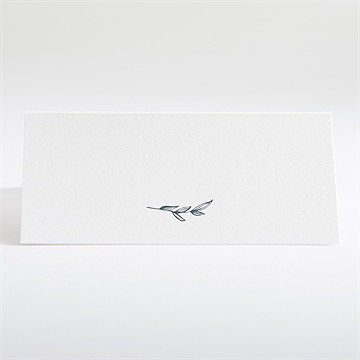 Tischkarte Hochzeit goldkranz - Dos du marque-place