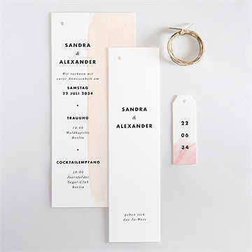 Hochzeitseinladung Nuance - Vue 4