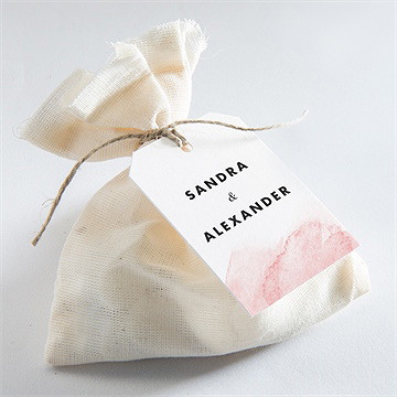 Geschenkanhänger Hochzeit Nuance - Vue 2