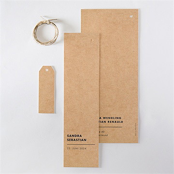 Hochzeitseinladung Fotoautomat Kraft - Vue 5