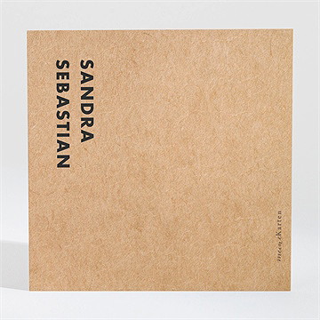 Save the Date Karte fotoautomat kraft - Vue 2