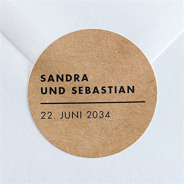 Aufkleber Hochzeit fotoautomat kraft