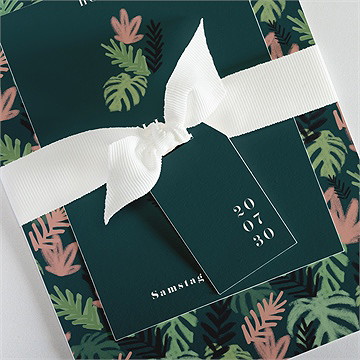 Hochzeitseinladung natur design - Vue 2