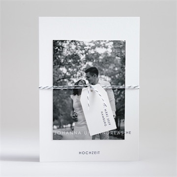 Hochzeitseinladung Design pur