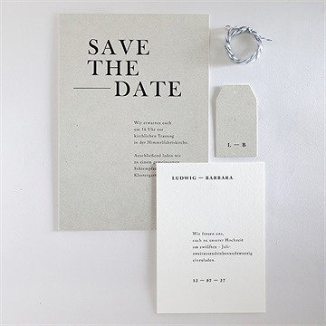 Hochzeitseinladung marmor stil - vue 5