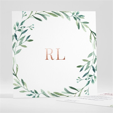 Hochzeitseinladung schlichte natur