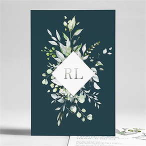 Hochzeitseinladung blumenarrangement