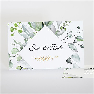 Save the Date Karte explosion