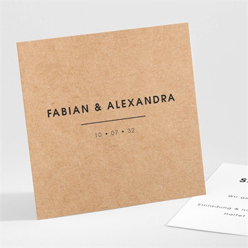 Save the Date Karte Love first