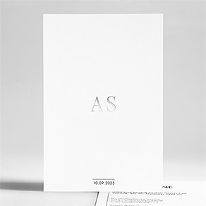 Hochzeitseinladung minimalismus