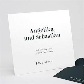 Hochzeitseinladung forever