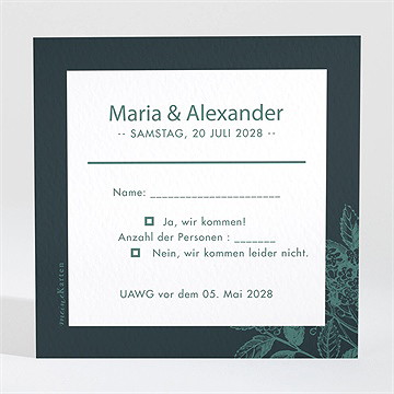 Antwortkarte Hochzeit verwachsen - Vue 2