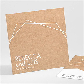 Save the Date Karte gute neuigkeit