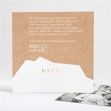 Dankeskarte Hochzeit Gute neuigkeit