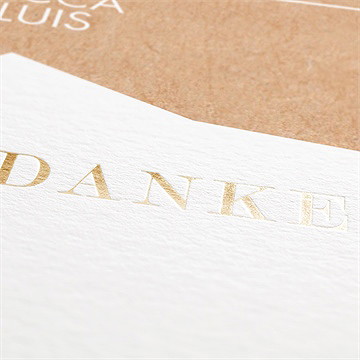 Dankeskarte Hochzeit gute neuigkeit - Vue 2