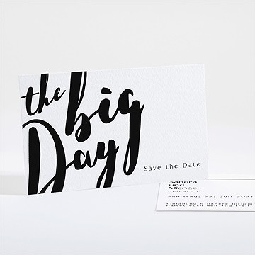 Save The Date Karte Lettering