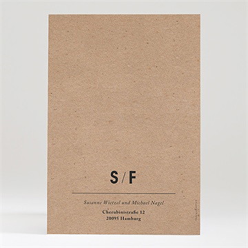 Hochzeitseinladung Vintage Romance - Vue 2