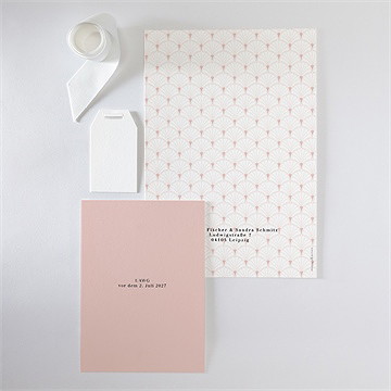 Hochzeitseinladung Art Deco Romantik - Vue 6