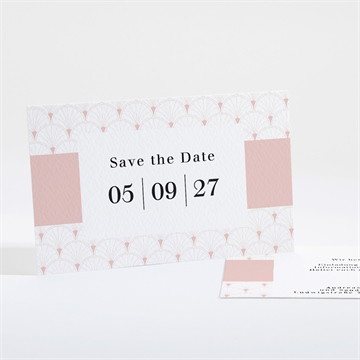 Save the Date Karte art deco romantik