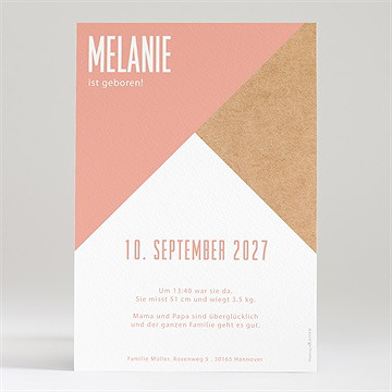 Geburtskarte Entdeckung In Pastell - vue 3