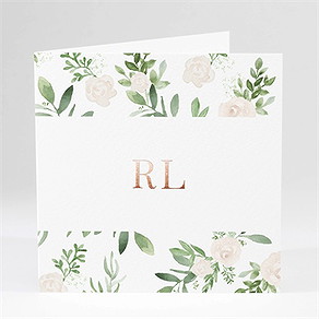 Hochzeitseinladung frühlingsrosen