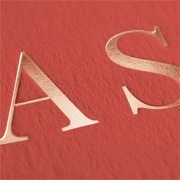 Hochzeitseinladung Design In Korallenrot - vue 2