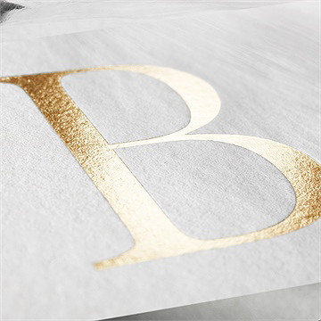 Geburtskarte Rundes Initial - Vue 2