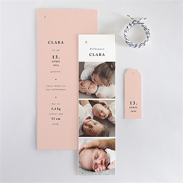 Geburtskarte Ihre Geschichte - vue 4