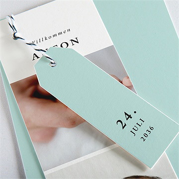 Geburtskarte Seine Geschichte - Vue 2