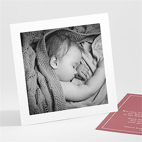 Einladung Taufe polaroid design