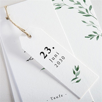 Einladung Taufe Naturbezogen - Vue 2