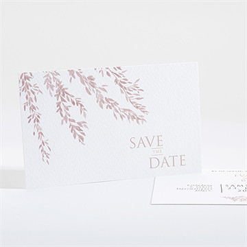 Save The Date Karte Goldene Weide