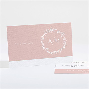 Save the Date Karte zarte mitteilung