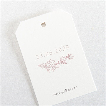 Geschenkanhänger Hochzeit Goldene Weide - Vue 3