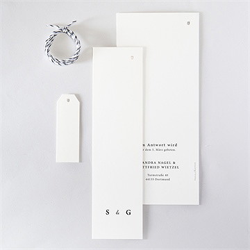 Hochzeitseinladung Fotoautomat Schlicht - vue 5