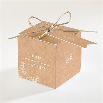 Geschenkbox Hochzeit Elegante Gravur