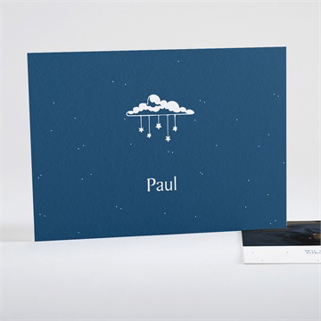 Dankeskarte Geburt All-in one karte jungen