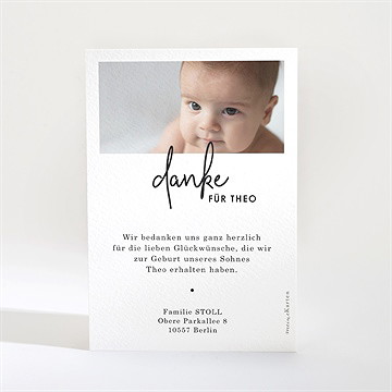 Dankeskarte Geburt Hello Mit Fotos - Vue 2