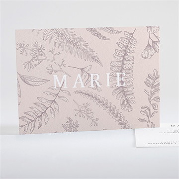 Dankeskarte Geburt Pocketfold Gravur