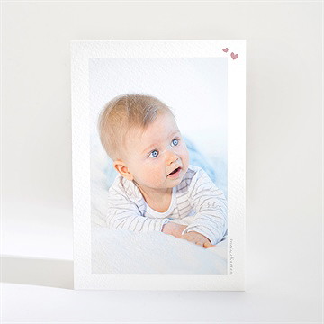 Dankeskarte Geburt Silhouetten - Vue 2