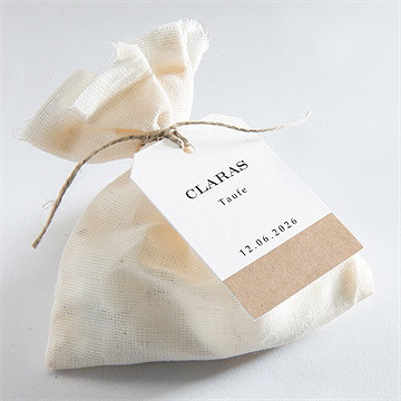 Geschenkanhänger Taufe Das Wesentliche - Vue 2