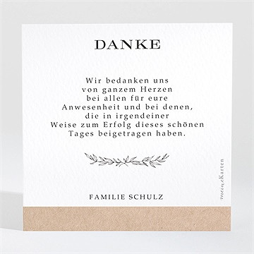Dankeskarte Taufe das wesentliche - Vue 2